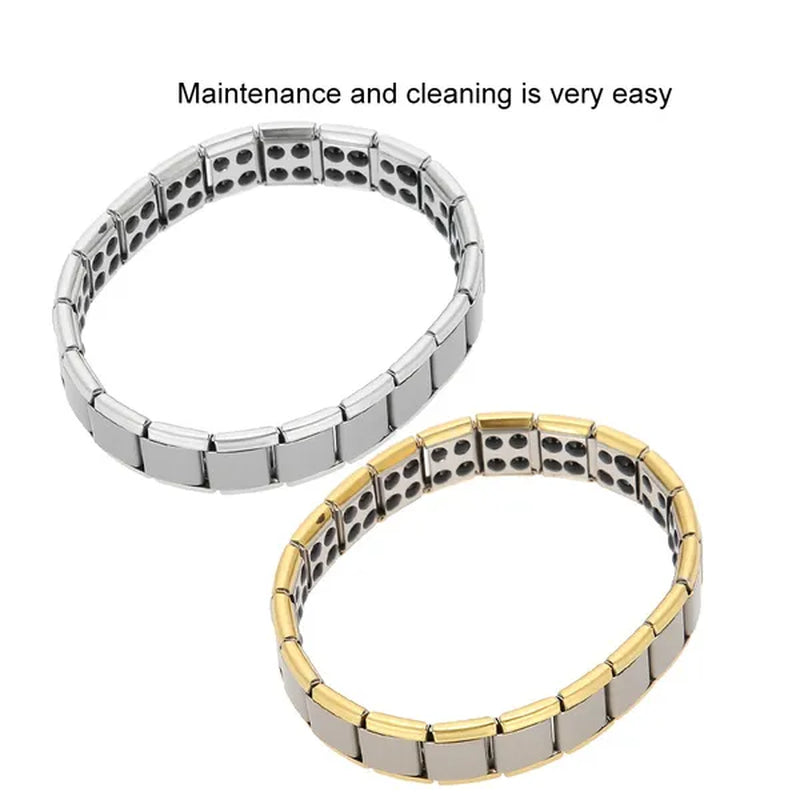 Germanium Titanium Steel Bracelet Magnet Health Healing Jewelry Dong