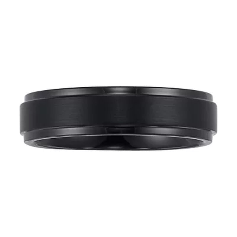 6Mm Tungsten Carbide Comfort-Fit Band