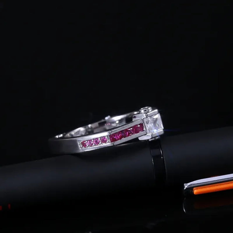 Elegant Creative Simple Women Fashion Zircon Jewelry Zircon Ring Ms. Engagement Wedding Ring Halloween Gift Anniversary Gift Jewelry Size US5-11 - WORLD TIME VISITS