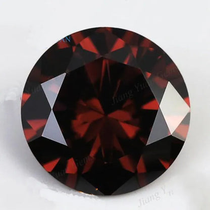6.5Ct Loose Gemstone round Cut Cubic Zirconia Stone Jewelry Production Craft Bead Grade VVS 10.0 Mm/0.393Inch - WORLD TIME VISITS