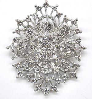 s 2 1/2-Inch Rhinestone Brooch | BW-171-182