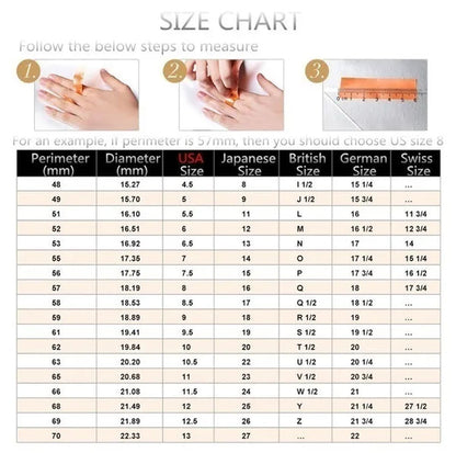 925 Sterling Silver Round Cut AAA CZ Engagement Wedding Ring Set for Women Girl Size 4 5 6 7 8 9