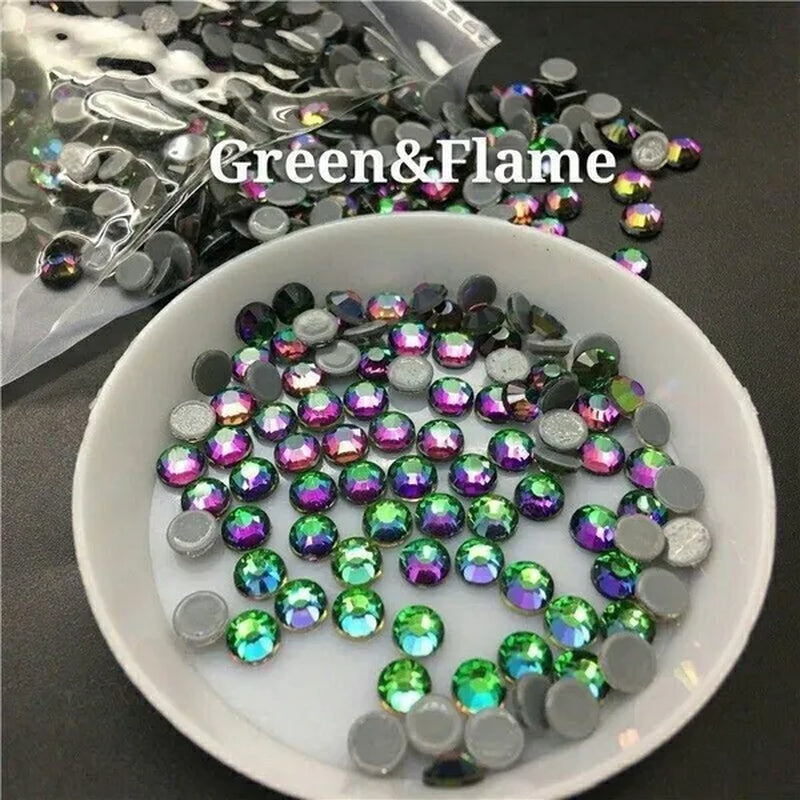 SS6-SS30 High Quality Hotfix Rhinestone Hot Fix Diamond Iron on Rhinestones for DIY