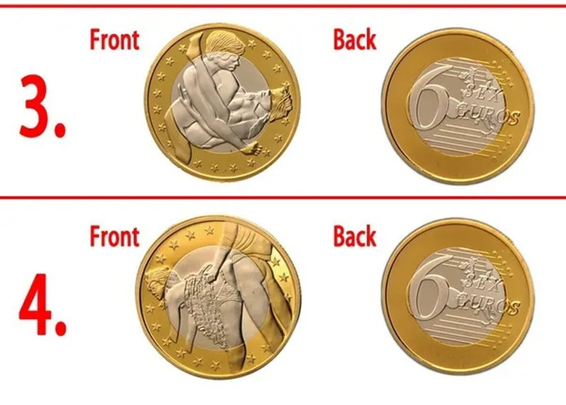 Special Offer Sale Sex Euros Coins Mix Order Pure Gold Coins Euro Coins Copy - WORLD TIME VISITS