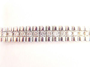 MENS ROUND BRILLIANT SHAPE DIAMOND BRACELET