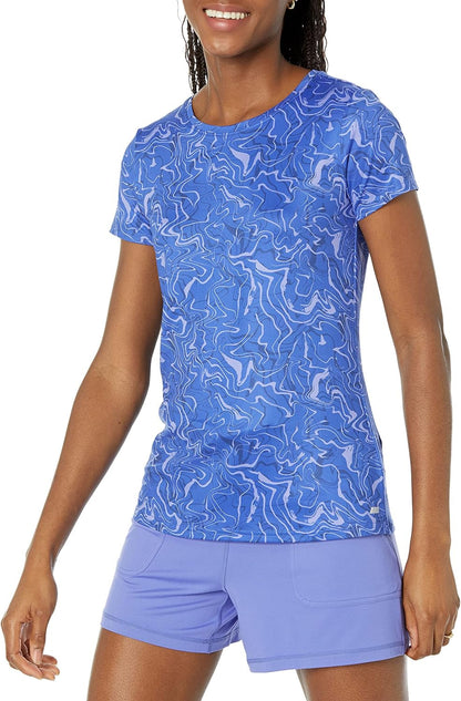 Women'S Tech Stretch Short-Sleeve Crewneck T-Shirt (Available in plus Size), Multipacks