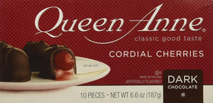 Queen Ann Dark Chocolate Cherries, 6.6 Oz