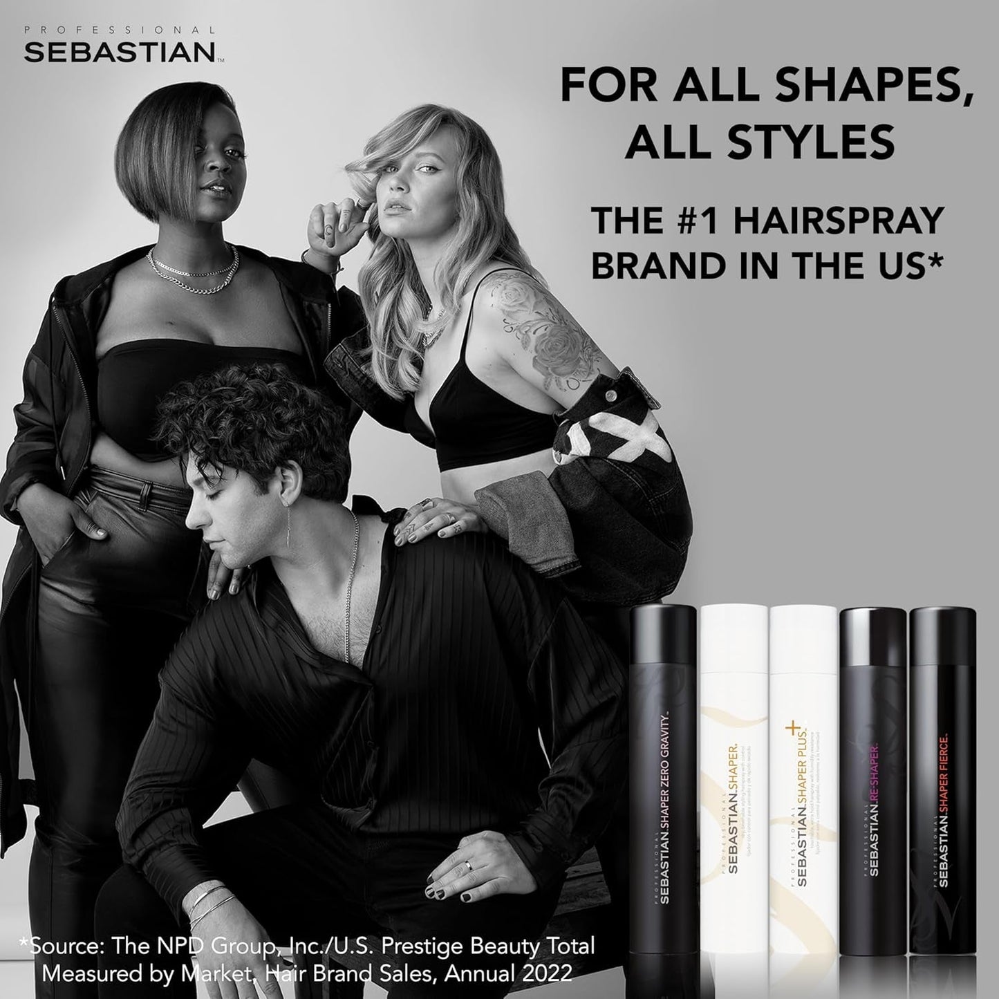 Shaper plus 55% Extra Hold Styling Hairspray, 10.6 Oz