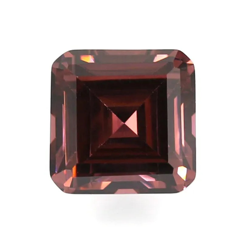 8.0Ct Loose Gem Jewelry Cubic Zirconia Stone Jewelry Making Gemstone AAAA Grade VVS Size 10Mm/1Pcs - WORLD TIME VISITS
