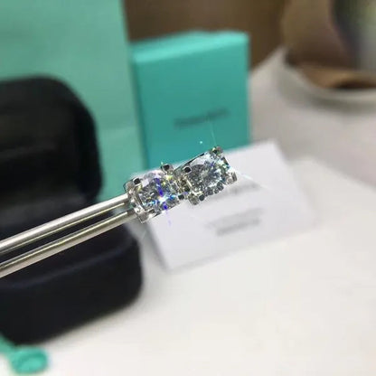 Round brilliant diamond-cut Moissanite bulk jewelry