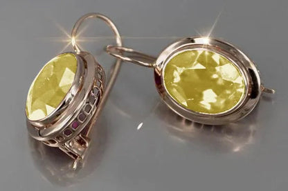 New Fashion 1 Pair Exquisite 1.25ct Round Cut Garnet Ruby Stud Earrings Casual 18 K Yellow Gold Earrings Banquet Jewelry Earrings for Women