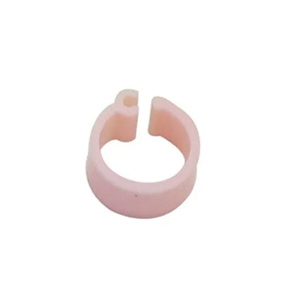 50Pcs Birds Feet Rings Inner Diameter 8mm Width 7mm Plastic Clip Ring Pigeon Dove Quail Foot Ring Farm Animal Carrier