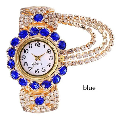 6 Colors New Ladies Diamond Temperament Quartz Watch Fashion Bracelet Watch