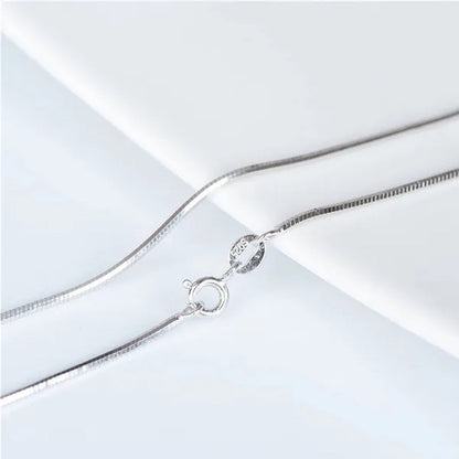 Women's Jewelry 16-inch-30-inch Single-layer Necklace Popular Style Snake Chain Metal Chain Necklace Girl Party Gift