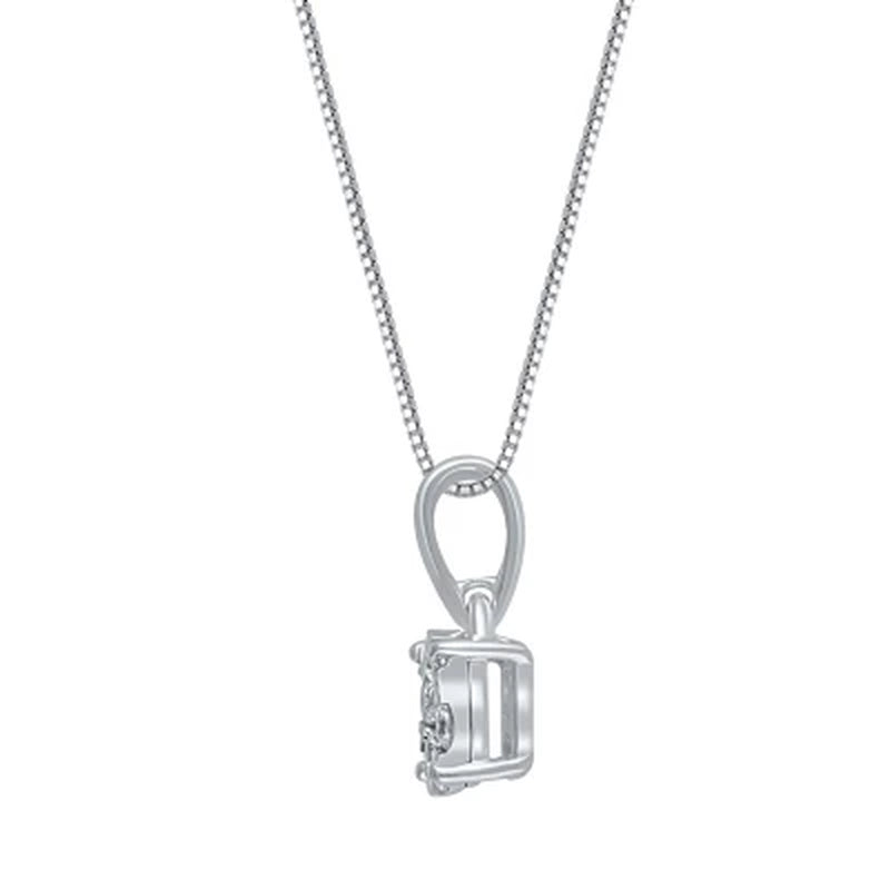 0.23 CT. T.W. Diamond Pendant in 14K Gold