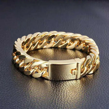 Luxury Fashion Creative Men's and Women's Bracelets Gold Black Silver Bracelets Party Hip-hop Bracelets Punk Bracelets Birthday Party Jewelry Gifts