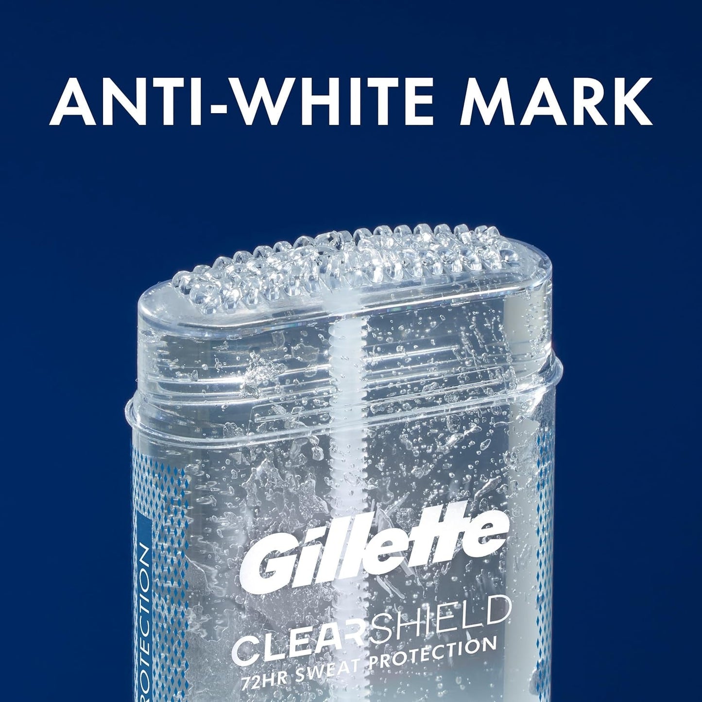 Antiperspirant and Deodorant for Men, 72Hr Sweat & Odor Protection, Long Lasting Freshness, Anti-White Mark Technology, Clear Gel, Tropical Breeze Scent, 3.8 Oz (Pack of 3)