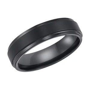 6Mm Tungsten Carbide Comfort-Fit Band