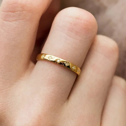 Luxury Bride Jewelry for Women Rings Fashion 925 Sterling Silver Diamond Wedding Band Proposal Engagement Anniversary Party Accessories Gift