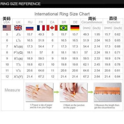 14K White Gold Rings for Women 2.0Ct round Cut Zirconia Diamond Solitaire Ring Wedding Band Engagement Bridal - WORLD TIME VISITS