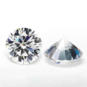 Natural Moissanite D Color Round Shape VVS1 Excellent Clarity Natual Moissanite With GRA Certificate Report and Card 1.0 Carat/ 2.0 Carat /3.0 Carat/4.0 Carat/5.0 Carat,Retail Price $9999