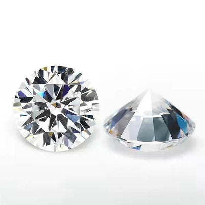 Natural Moissanite D Color Round Shape VVS1 Excellent Clarity Natual Moissanite With GRA Certificate Report and Card 1.0 Carat/ 2.0 Carat /3.0 Carat/4.0 Carat/5.0 Carat,Retail Price $9999