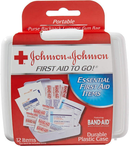 First Aid to Go Kit 12 Items 1 Each (Pack of 2)