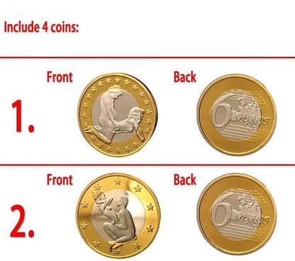 Special Offer Sale Sex Euros Coins Mix Order Pure Gold Coins Euro Coins Copy - WORLD TIME VISITS