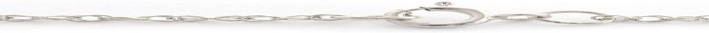 14K Solid White Gold Necklace with Lab. Grown Briolette Shape Checkerboard Cut Genuine Ruby Grade AAA