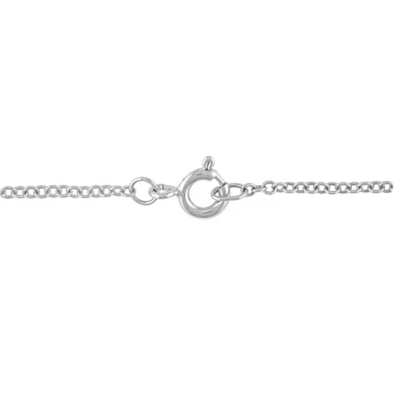 7-9 Mm round Freshwater Cultured Pearl with Blue Topaz and Sapphire Pendant in Sterling Silver