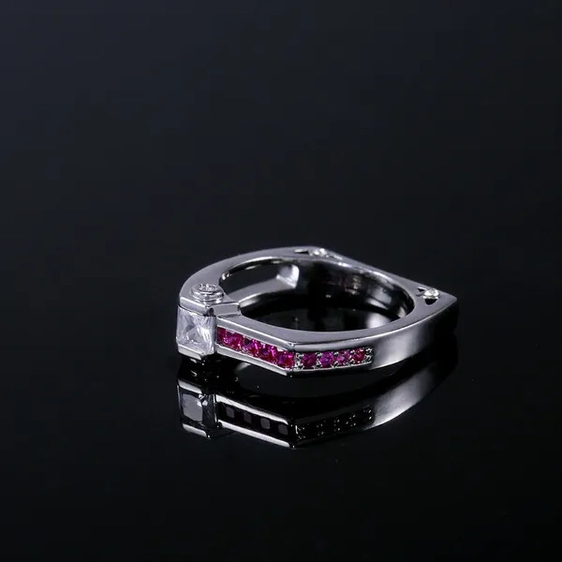 Elegant Creative Simple Women Fashion Zircon Jewelry Zircon Ring Ms. Engagement Wedding Ring Halloween Gift Anniversary Gift Jewelry Size US5-11 - WORLD TIME VISITS