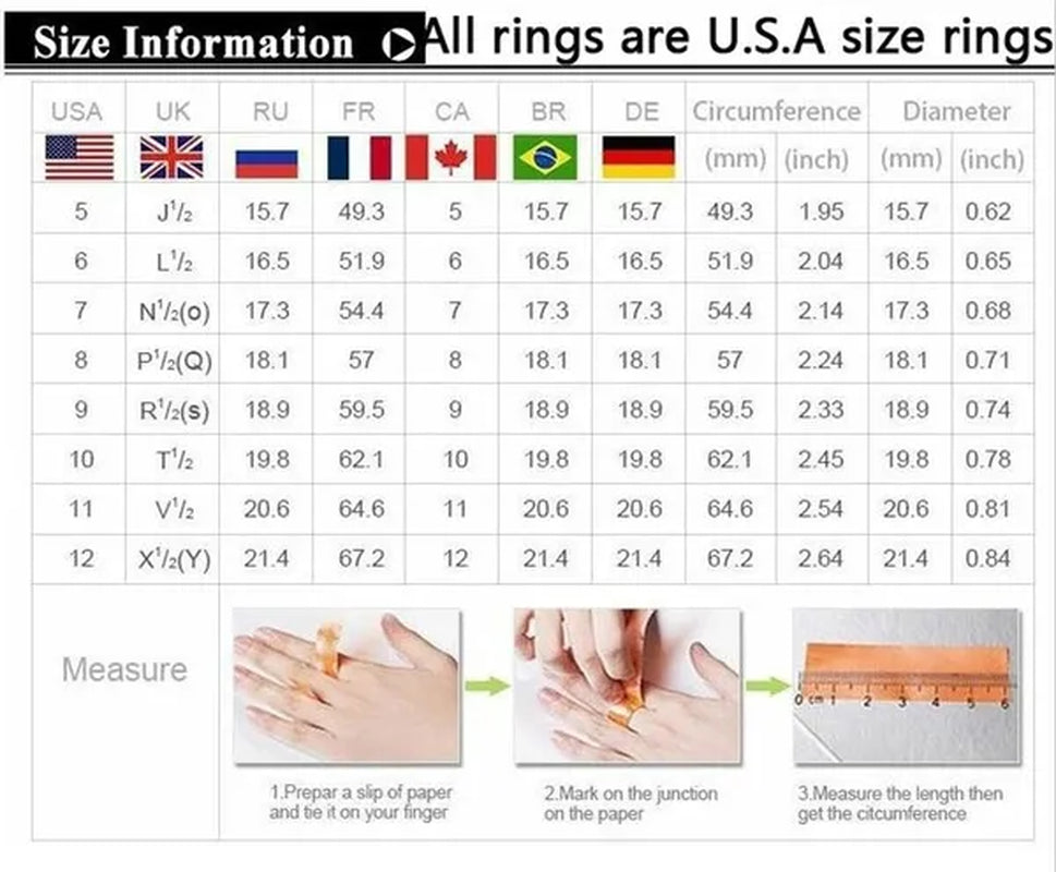 Gold Fashion Luxury Popular Emerald Green Zircon Female Diamond Ring - WORLD TIME VISITS