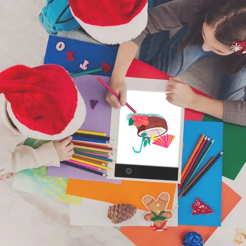 LED A3/A4/A5 Graphic Tablet Light Pad Digital Tablet Copyboard with 3-Level Adjustable Brightness for Tracing Drawing Copying Viewing DIY Art Craft Diamond Painting Supplies