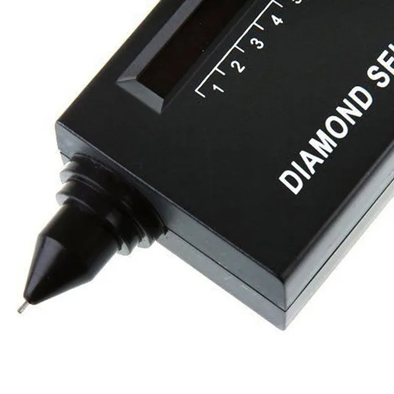 Jewellery Diamond Hardness Meter Gemstone Gem Tester Selector  LED Diamond Indicator Test Pen  Audio Portable  Jewelry Tester Tool