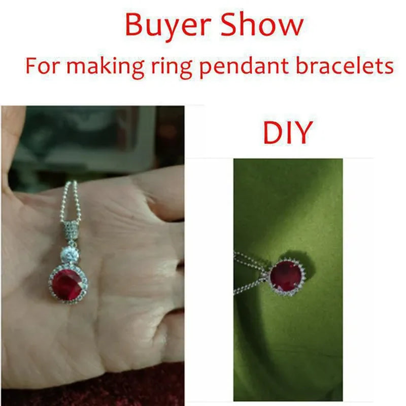 Natural Ruby AAAA+ Unheated 10.50 Cts Natural Mined 11.0Mm Sri-Lanka Garnet Red Ruby round Cut VVS Loose Gem