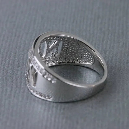 Gift Delicate Nana Ring Brass Cubic Zirconia Diamond Jewelry Grandmother Christmas Gift Birthday Gift - WORLD TIME VISITS