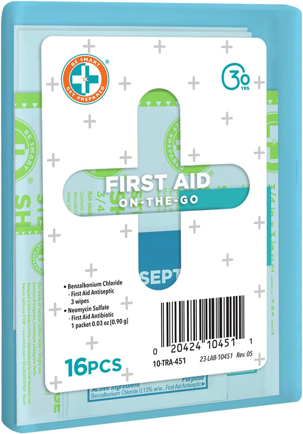 Compact First Aid Kit, FSA/ HSA Eligible (Packaging May Vary)