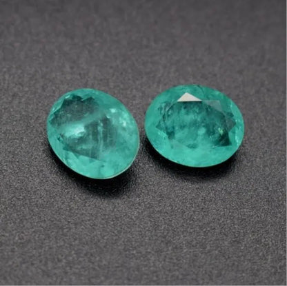 Natural Oval Emerald Loose Gemstone Emerald Colombia Emerald Cut AAAAAA+