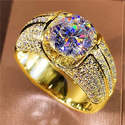 Fashion Women Wedding Ring Beautiful Bride Engagement Party Gifts