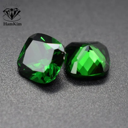 Emerald Natural AAAA 9.0mm Colombia Emerald Corundum Spinel Square Shapes 5.70 Carats Jewelry Diy Green Gem AAAAA