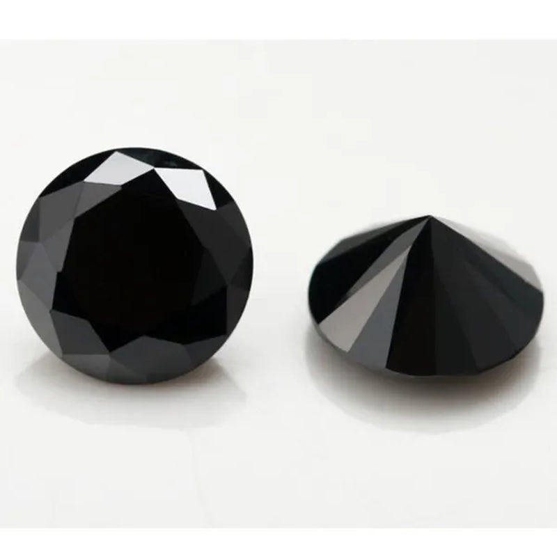 6.5Ct Loose Gemstone round Cut Cubic Zirconia Stone Jewelry Production Craft Bead Grade VVS 10.0 Mm/0.393Inch - WORLD TIME VISITS