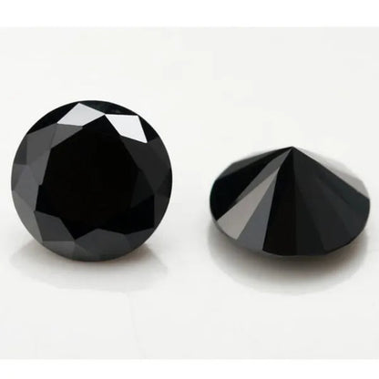 6.5Ct Loose Gemstone round Cut Cubic Zirconia Stone Jewelry Production Craft Bead Grade VVS 10.0 Mm/0.393Inch - WORLD TIME VISITS