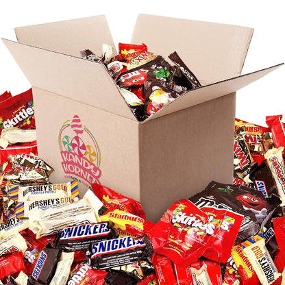Chocolate Mix Bulk – 5Lb of Chocolate Candy – Bulk Candy Individually Wrapped Chocolate Treats – Hershey’S Gold, Twix, M&M, Skittles, Starburst, Snickers, Whoppers, Assorted Candy for Holidays, Christmas, Birthdays