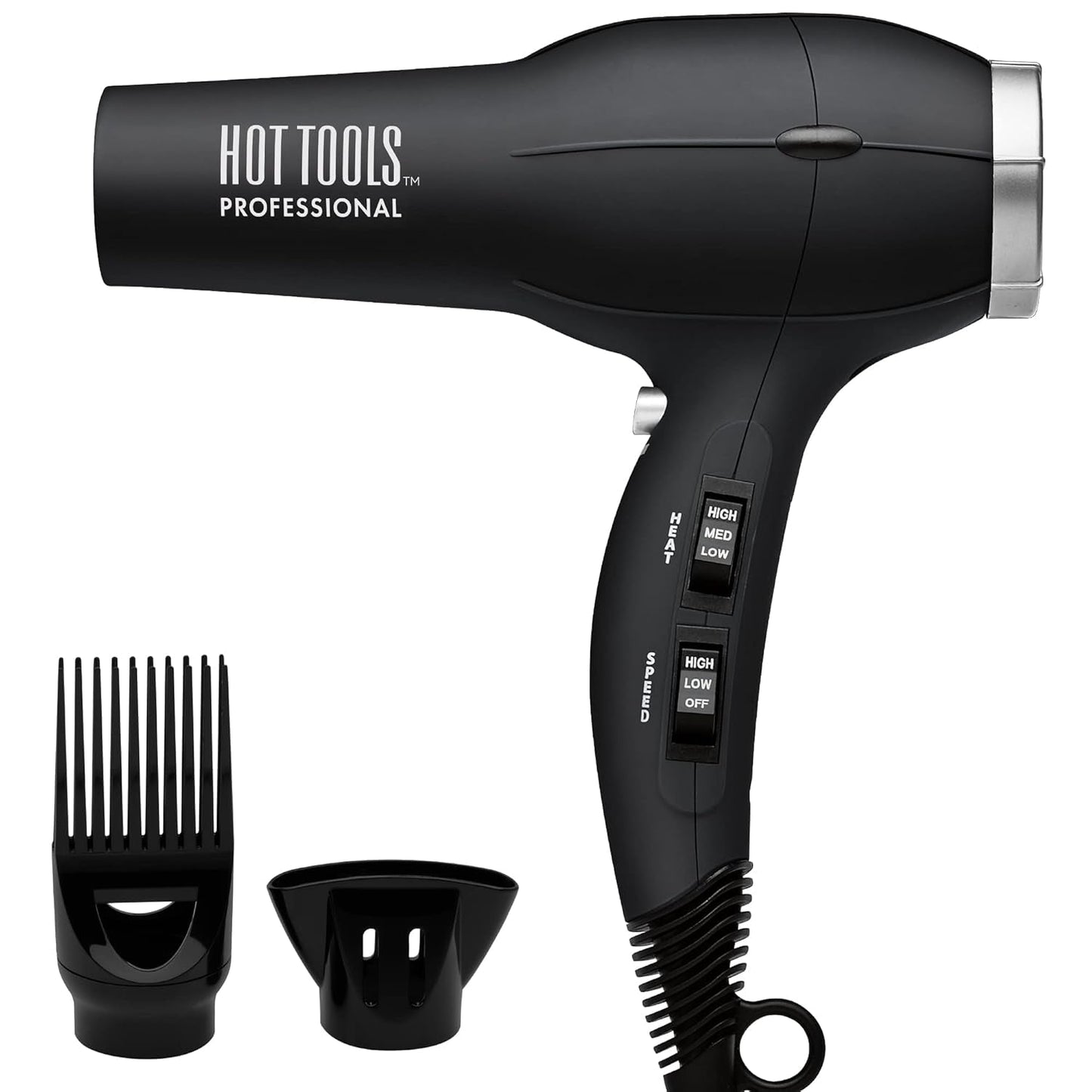 Pro Artist 1875W Turbo Ionic Dryer | Smooth, Frizz Free Blowouts (Black)
