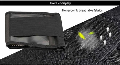 Tourmaline Self-heating Magnetic Therapy Waist Support Belt Lumbar Back Waist Support Brace Double Banded Adjustable Size
