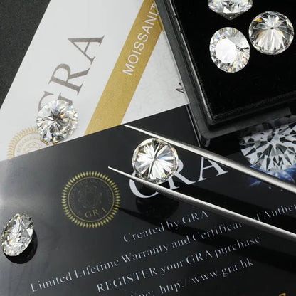 Excellent Loose Gemstones Moissanite Diamond Best G-H Color  Undefined Cut Gem Stone For Jewelry Diamond Ring
