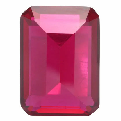 26.35CT Pigeon Blood Red Ruby 13x18MM Rectangle Cut AAAA+ Loose Gemstone Gifts