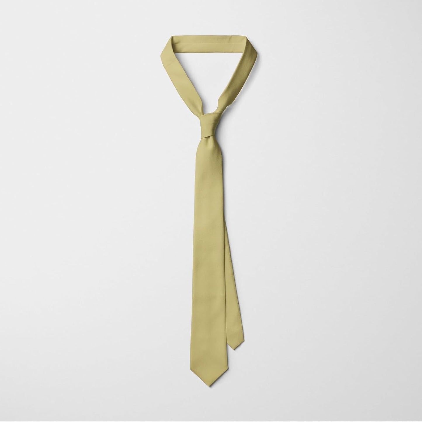 Men'S Skinny Ties 2 Inch (5CM) Solid Pure Color Plain Slim Necktie for Men