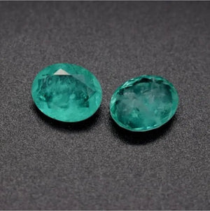 Natural Oval Emerald Loose Gemstone Emerald Colombia Emerald Cut AAAAAA+