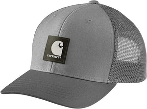 Men'S Rugged Flex Twill Mesh-Back Logo Patch Cap
